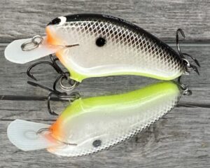 Black Label Balsa - Hickster - Balsa Crankbait - Hot Shad - Zoom WEC Hicky