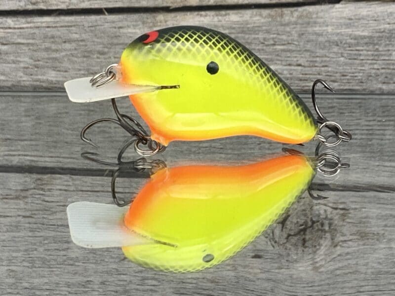 Black Label Balsa - CBS 1 - Balsa Squarebill Crankbait - Tennessee Shad  Color - Bagley B1 - Wood Bait Country