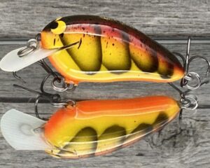 Black Label Balsa - Peanut - Balsa Crankbait - Spring Craw Color - Zoom WEC Mutt