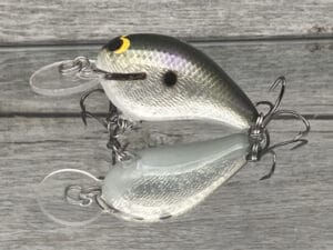 Black Label Balsa - Rumble - Custom Balsa Crankbait - Gizzard Shad Foil Color