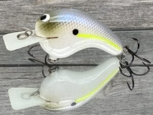 Black Label Balsa - Potbelly - Hybrid Squarebill Crankbait - Chartreuse Shad Color