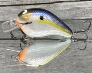 Black Label Balsa - Head Hunter - Signature Series Crankbait - Foiled Threadfin Shad - Zoom WEC E-2