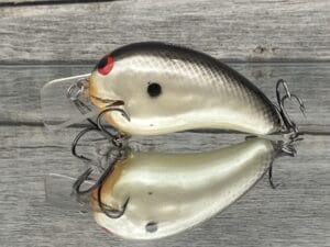Black Label Balsa - Ricochet - Custom Balsa Crankbait - Pearl Black Back Color