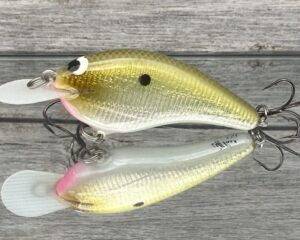 Black Label Balsa - Slim Signature Series Balsa Crankbait - Foiled Morning Dawn Color