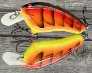 Black Label Balsa - Hickster - Balsa Crankbait - 3 Alarm Craw - Zoom WEC Hicky