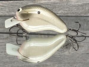 Black Label Balsa - CBS 2 - Custom Balsa Squarebill Crankbait - Silver Flash Color- Bagley B2