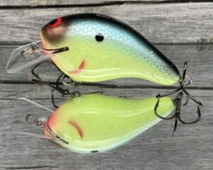 Black Label Balsa - Head Hunter - Custom Balsa Squarebill Crankbait - Oxbow Color - Zoom WEC E-2
