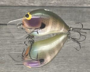 Black Label Balsa - Ricochet Jr. - Custom Balsa Crankbait - Bluegill Color