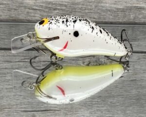 Black Label Balsa - BL 1.5 - Balsa Squarebill - Splatterback Color