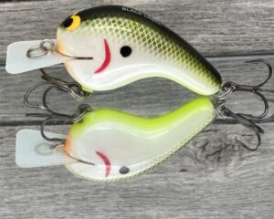 Black Label Balsa - Potbelly - Hybrid Squarebill Crankbait - Plemmons Color