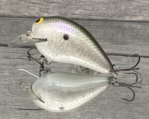 Black Label Balsa - Ricochet Jr. - Custom Balsa Crankbait - Gizzard Shad Foil Color