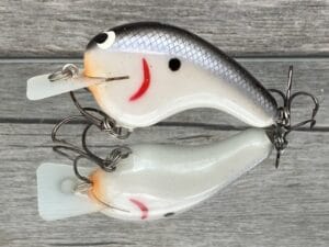Black Label Balsa - Potbelly - Hybrid Squarebill Crankbait - Electric Shad Color