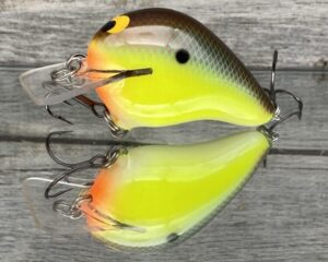 Black Label Balsa - Wreck - Balsa Squarebill - River Bream Color - Zoom WEC E-1