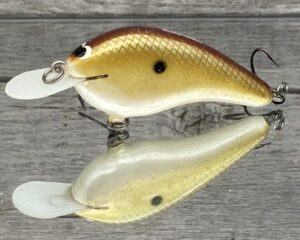 Black Label Balsa - Slim Series - Custom Balsa Crankbait - Natural Lite Color