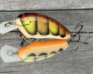 Black Label Balsa - Peanut - Balsa Crankbait - Toxic Craw - Zoom WEC Mutt