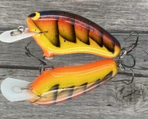 Black Label Balsa - Hickster - Balsa Crankbait - Spring Craw - Zoom WEC Hicky