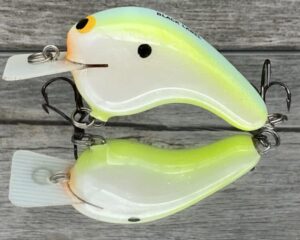 Black Label Balsa - Potbelly - Hybrid Squarebill Crankbait - Citrus Shad Pearl Color