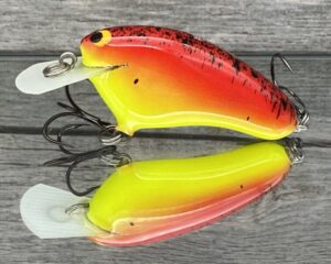Black Label Balsa - Hickster - Balsa Crankbait - Sunset- Zoom WEC Hicky
