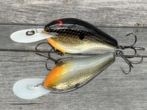 Greenfish Tackle - GT6 - Custom Balsa Crankbait - Gold Foil Color