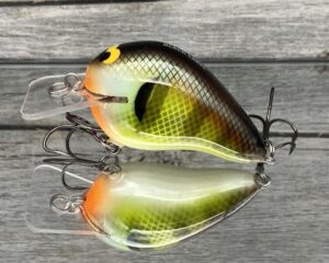 Black Label Balsa - Wreck - Balsa Squarebill - Bold Bluegill Color - Zoom WEC E-1