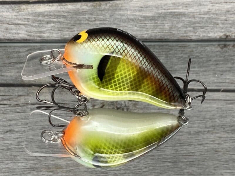 Black Label Balsa - Wreck - Balsa Squarebill - Bold Bluegill Color