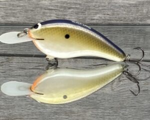 Black Label Balsa - Slim Series - Custom Balsa Crankbait - Smash Color