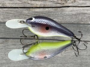 Greenfish Tackle - GT6 - Custom Balsa Crankbait - Blush Shad Color