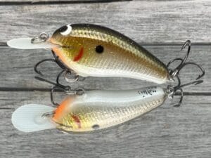 Black Label Balsa - Little Cliffie - Signature Series Crankbait - Foiled Tennessee Flash Color