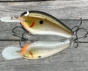 Black Label Balsa - Little Cliffie - Signature Series Crankbait - Foiled Tennessee Flash Color