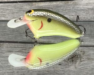 Black Label Balsa - Hickster - Balsa Crankbait - Moon Shine - Zoom WEC Hicky