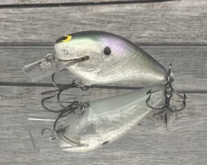 Black Label Balsa - BL 1.5 - Balsa Squarebill - Gizzard Shad Foil Color
