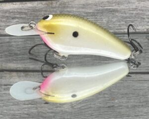 Black Label Balsa - Little Cliffie - Custom Balsa Crankbait - Morning Dawn Color