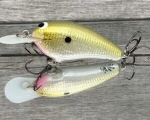 Black Label Balsa - Little Cliffie - Signature Series Crankbait - Foiled Morning Dawn Color