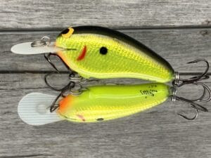 Black Label Balsa - Little Cliffie - Signature Series Crankbait - Day Glow Color