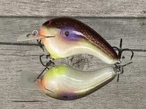 Black Label Balsa - Potbelly - Hybrid Squarebill Crankbait - High Rock Shad Color