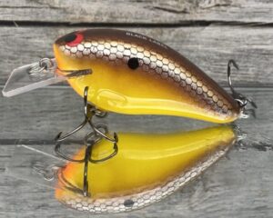 Black Label Balsa - BL 1.5 - Balsa Squarebill - Spicy Mustard Color
