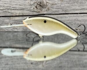 Black Label Balsa - Slim DD Series - Custom Balsa Crankbait - Smash Color