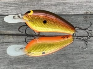 Black Label Balsa - Little Cliffie - Signature Series Crankbait - Foiled Simple Craw Color