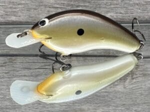 Greenfish Tackle - G-Flat Shallow - Custom Balsa Crankbait - Creek Shad Color