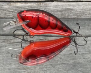 Black Label Balsa - BL 1.5 - Balsa Squarebill - Fire Craw Color