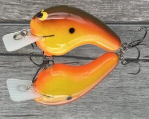 Black Label Balsa - Potbelly - Hybrid Squarebill Crankbait - Simple Craw Color