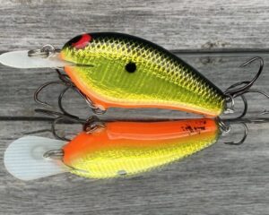 Black Label Balsa - Little Cliffie - Signature Series Crankbait - Sun Granny Color