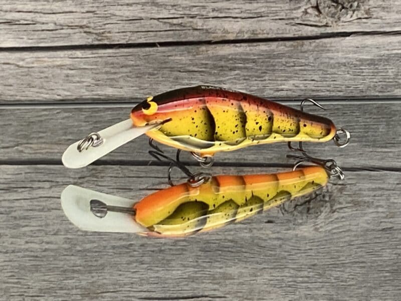 Black Label Balsa - SS Shad - Custom Balsa Crankbait - Spring Craw