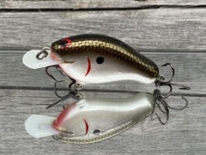 Greenfish Tackle - Stray Dog - Custom Balsa Crankbait - Tennessee Shad Color