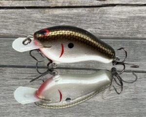 Greenfish Tackle - Stray Dog - Custom Balsa Crankbait - Tennessee Shad Color