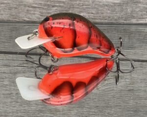 Black Label Balsa - CBS 1 - Balsa Squarebill Crankbait - Delta Craw Color - Bagley B1