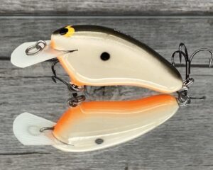 Black Label Balsa - Hickster - Balsa Crankbait - Bone Khaki Color - Zoom WEC Hicky