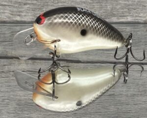 Black Label Balsa - Ricochet Jr. - Custom Balsa Crankbait - Pearl Black Back Color