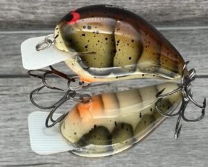 Black Label Balsa - CBS 1 - Balsa Squarebill Crankbait - HD Craw Color - Bagley B1