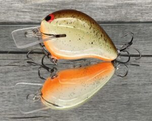 Black Label Balsa - Wreck - Balsa Squarebill - Root Beer Color - Zoom WEC E-1